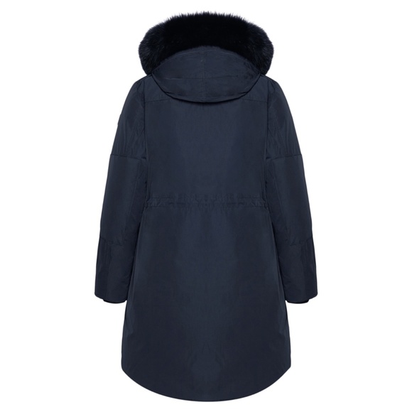 Woolrich Military Down Parka With Genuine Fox Fur - Picture 5 of 12